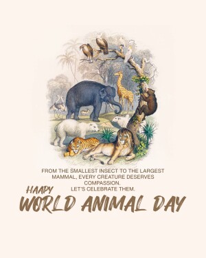 World Animal Day